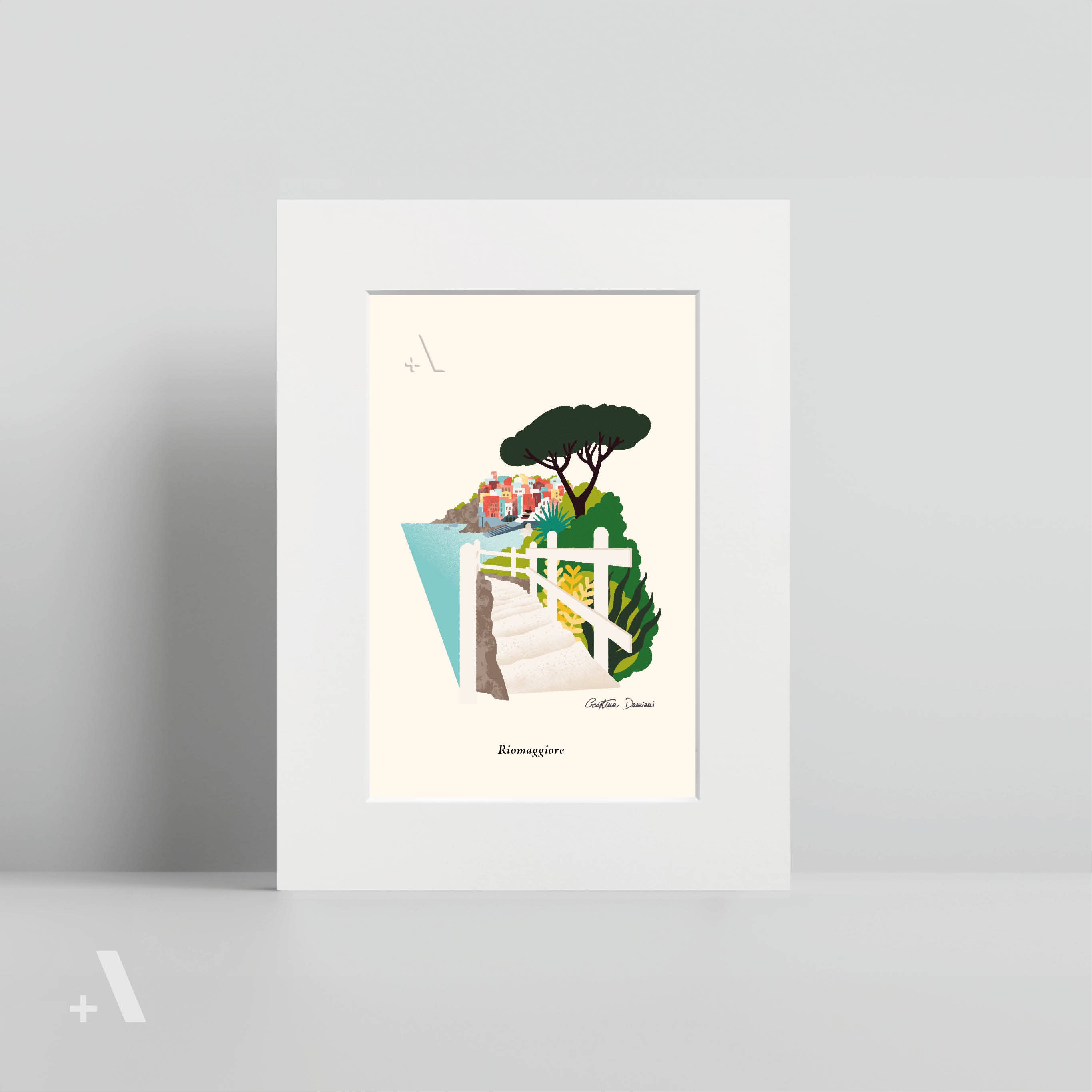 Addvent Italy - Venta al por mayor Ilustración - Impresiones artísticas pequeñas de The Cinque Terre5