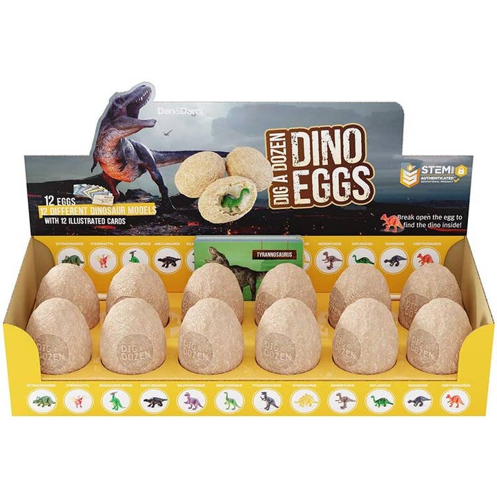 Dan&Darci - Wholesale Toy Set - Kids - Dig a Dozen Dino Eggs Kit5