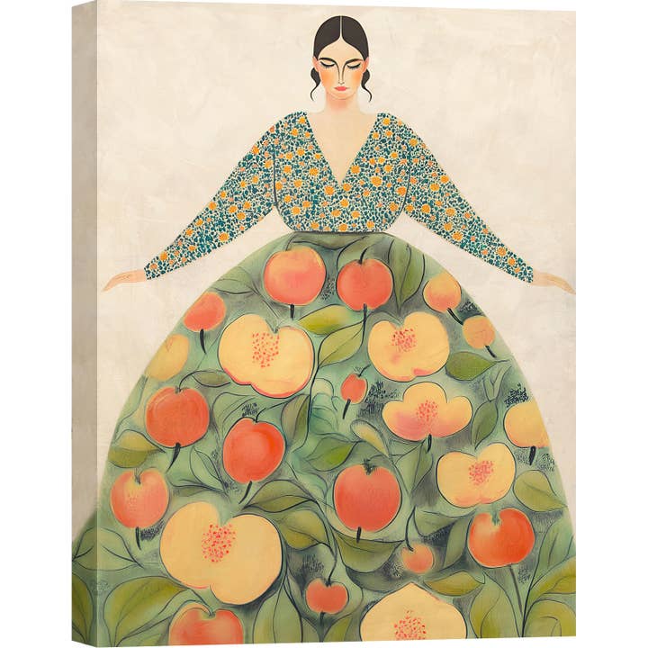 Selected Artworks Italia - Wholesale Canvas Art - Canvas painting: Hernan Navarro, Nature Lady I1