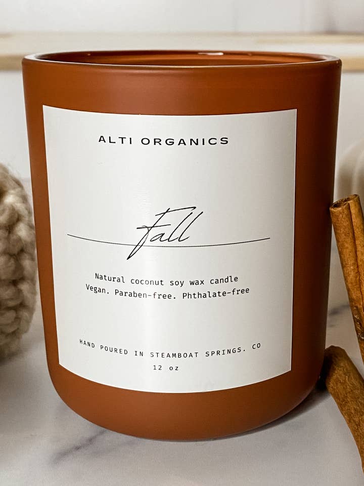 Fall Candle (12oz) for wholesale by ALTI ORGANICS