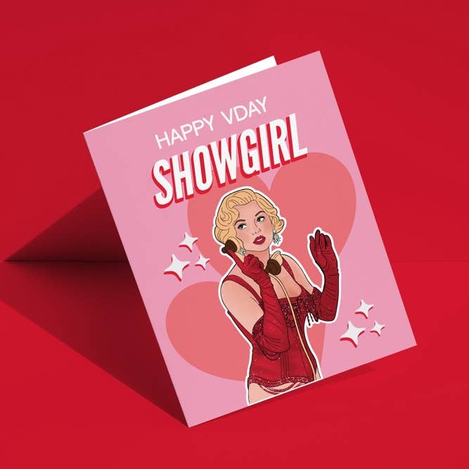 Glad Alla hjärtans dag Showgirl Taylor Alla hjärtans dag Kärlekskort för wholesale av Ninalem's Party