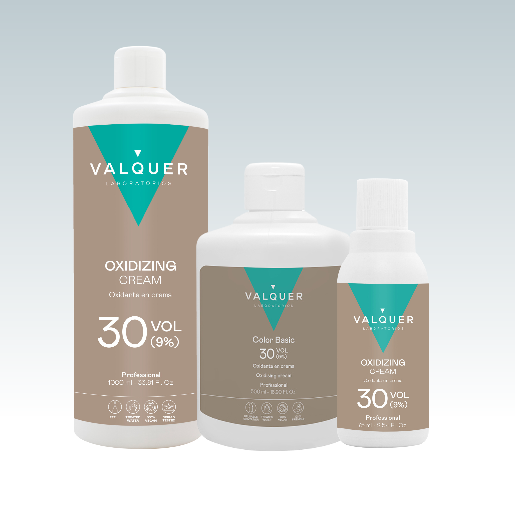 Valquer Laboratorios - Wholesale Hair Dye - Oxidant cream 30 vol (9%) - 75 ml3