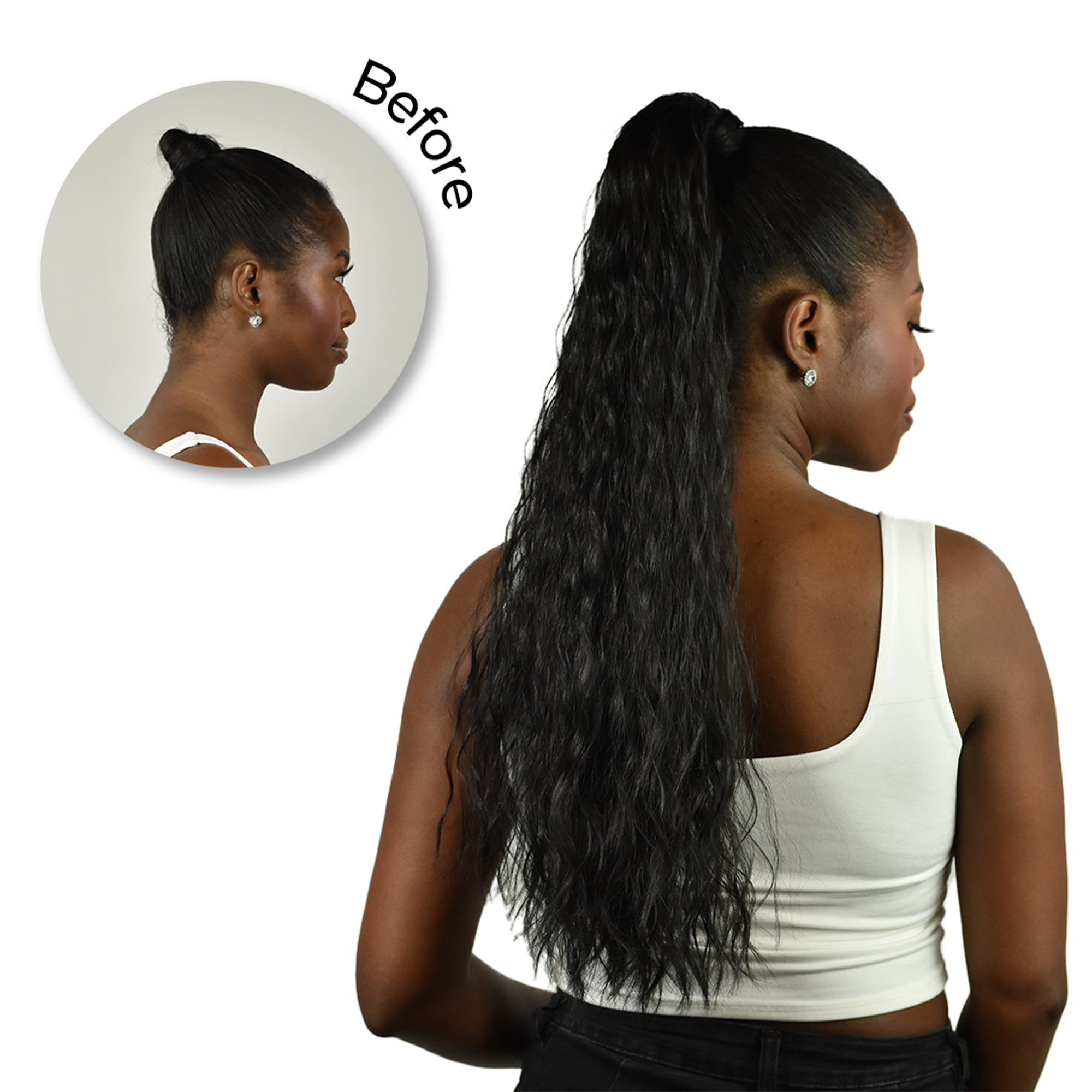 INH Hair - Wholesale Hair Extensions - Shayla Ponytail Hair Extension11