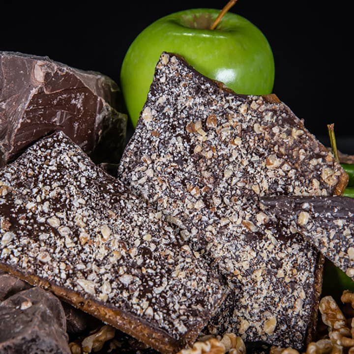 Robinson Confections, LLC - Wholesale Toffee - Apple Brandy Toffee (4oz)1