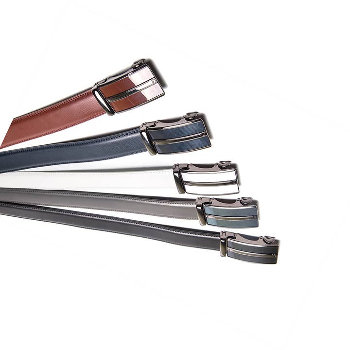 Fabio Valenti - Wholesale Belt - Men's - Men's Ratchet Leather Belt-LA2057
