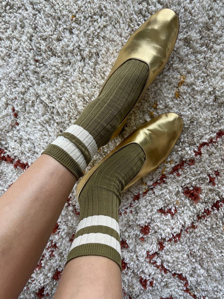 Le Bon Shoppe - Wholesale Socks - Women's - Her Varsity Socks (wholesale)55