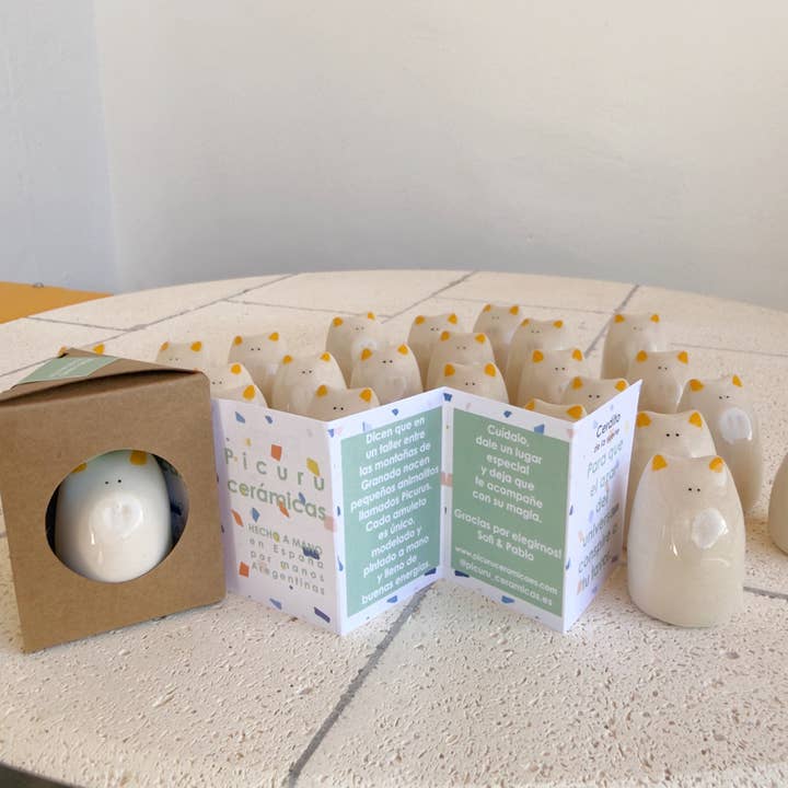 Picuru ceramicas - Wholesale Decorative Figurine - Lucky Pig Amulet (5 languages)3