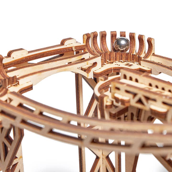 WoodTrick - Wholesale Puzzle - Adult - Wood Trick Galaxy Marble Run 3D Wooden Puzzle Model Kit Gift7