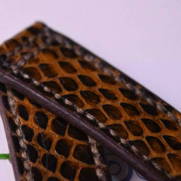 Molberg - Wholesale Watch Band/Strap - Unisex - Brown Molberg handmade snakeskin watch strap6