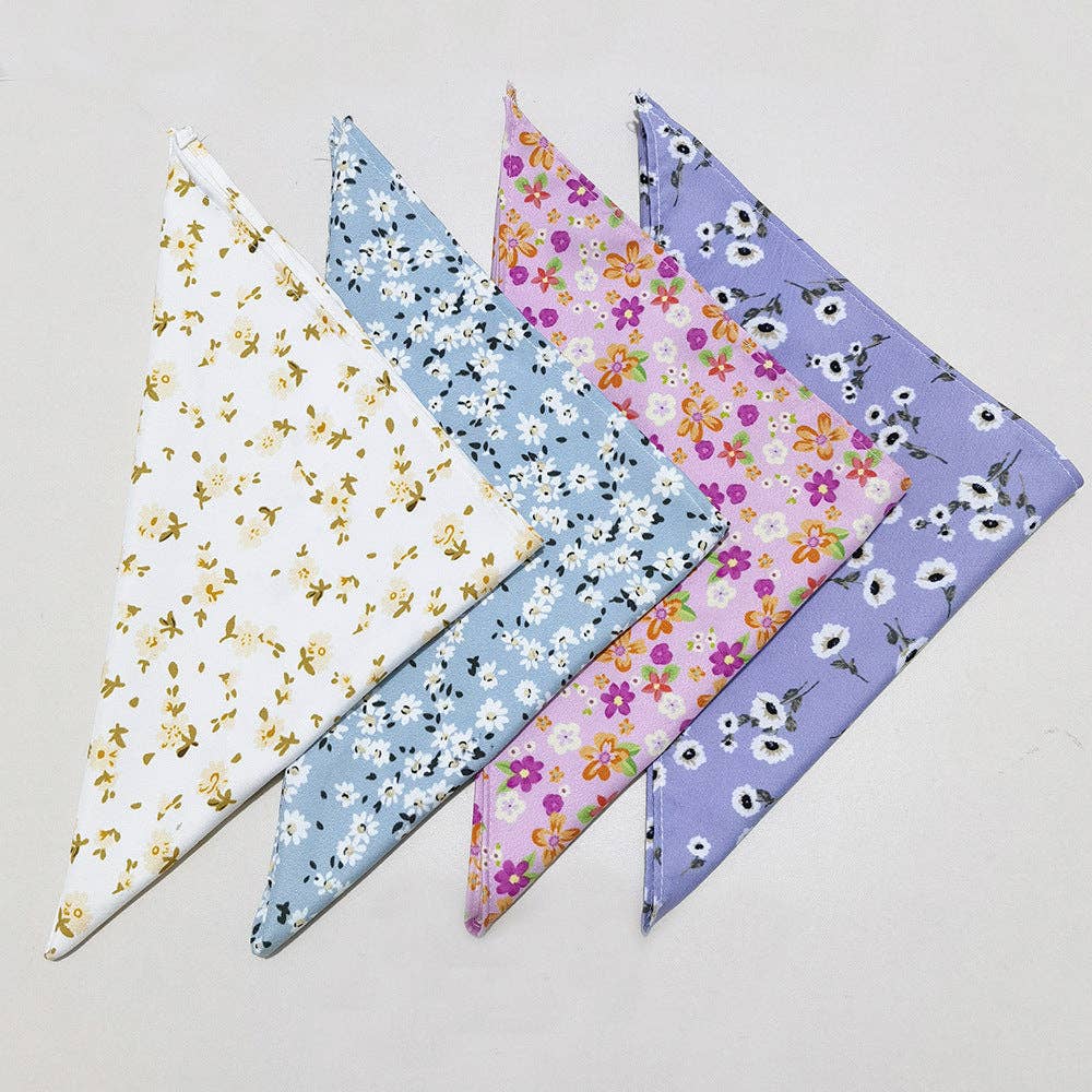 Cheerhunting – Großhandel Haustier-Bandana – Hund – Furbud – Leichtes Blumiges Bandana zum Binden für Haustiere4