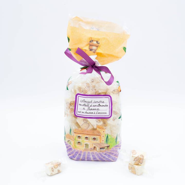 SUPREM' NOUGAT - Wholesale Nougat - Bag of traditional soft nougat - 200g