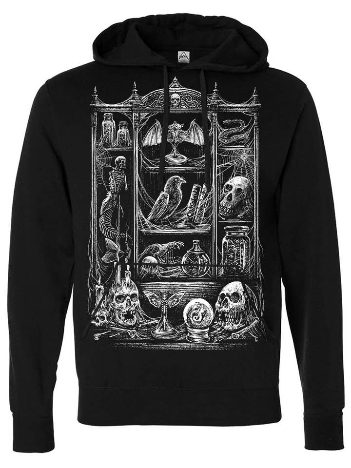 Cabinet of Curiosities Hoodie for wholesale by vampirefreaks