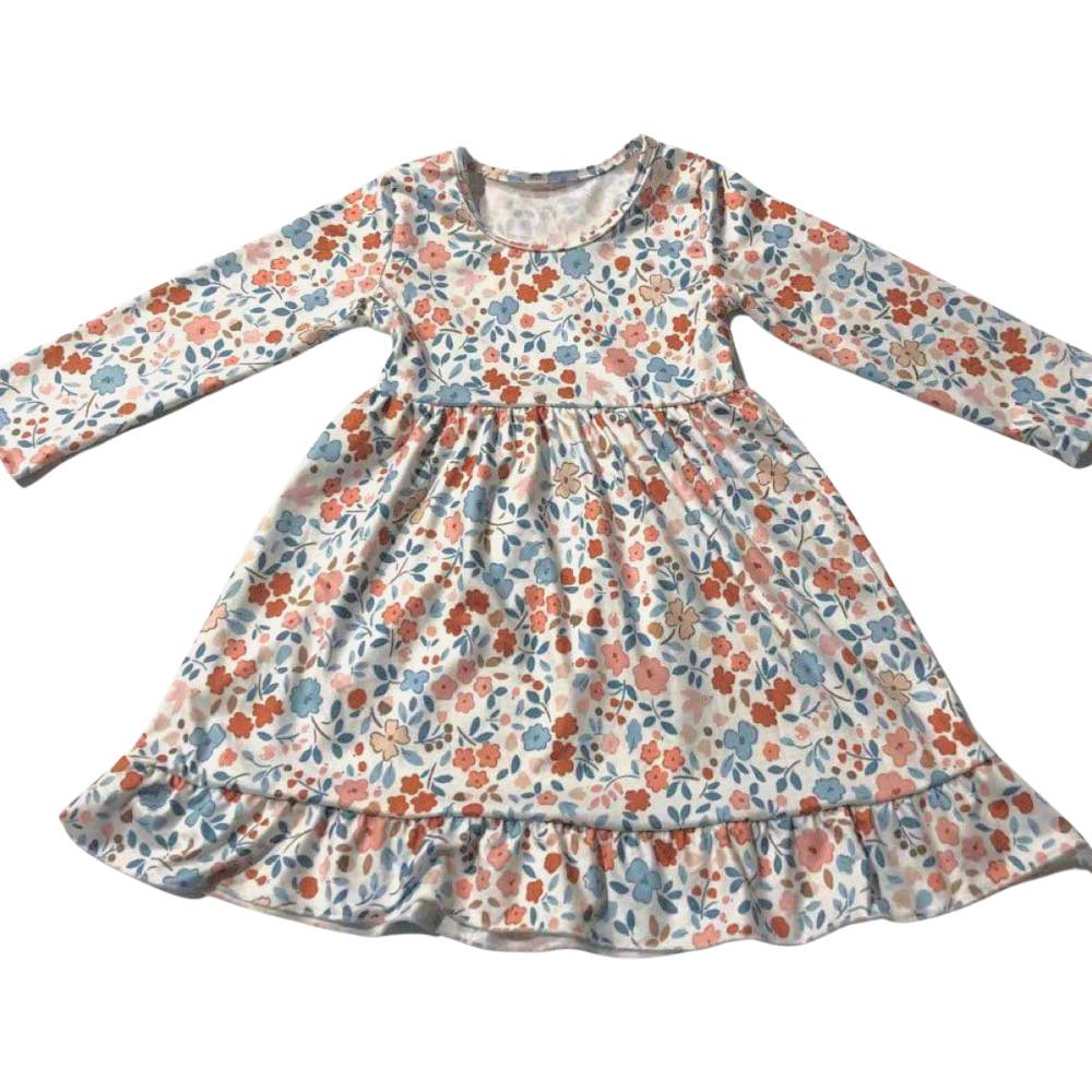 Yourself Expression - Wholesale Dress - Kids - Harvest Flowers Girls Dress