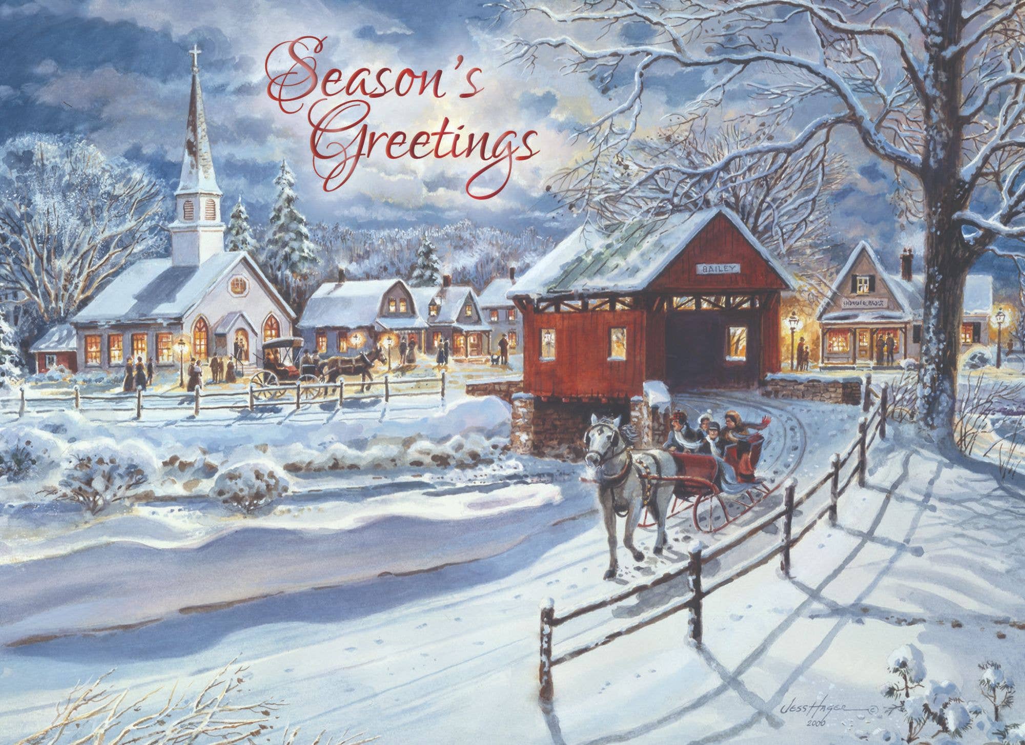 Crown Point Graphics - Wholesale Christmas Card - Religious Boxed Christmas Cards - Christmas Memories, KJV7