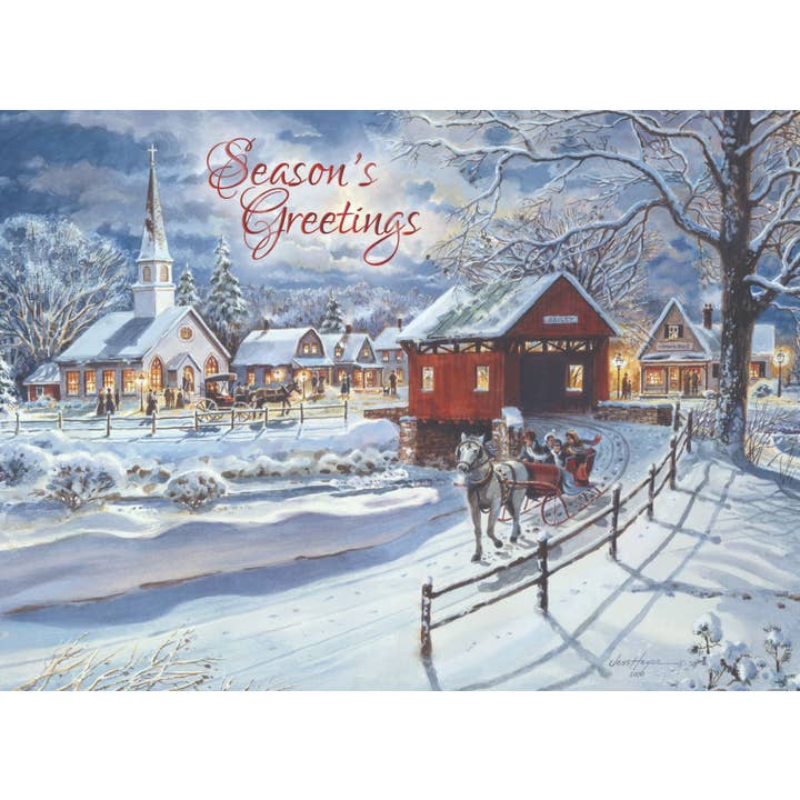 Crown Point Graphics - Wholesale Christmas Card - Religious Boxed Christmas Cards - Christmas Memories, KJV7