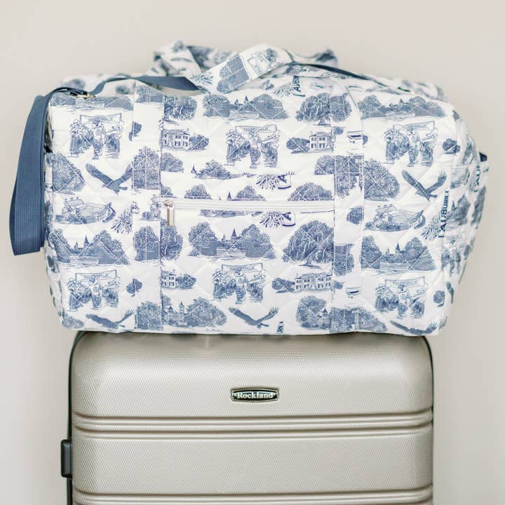 Gracefully Made Art - Wholesale Weekender Bag - Women's - Auburn University Quilted Duffle