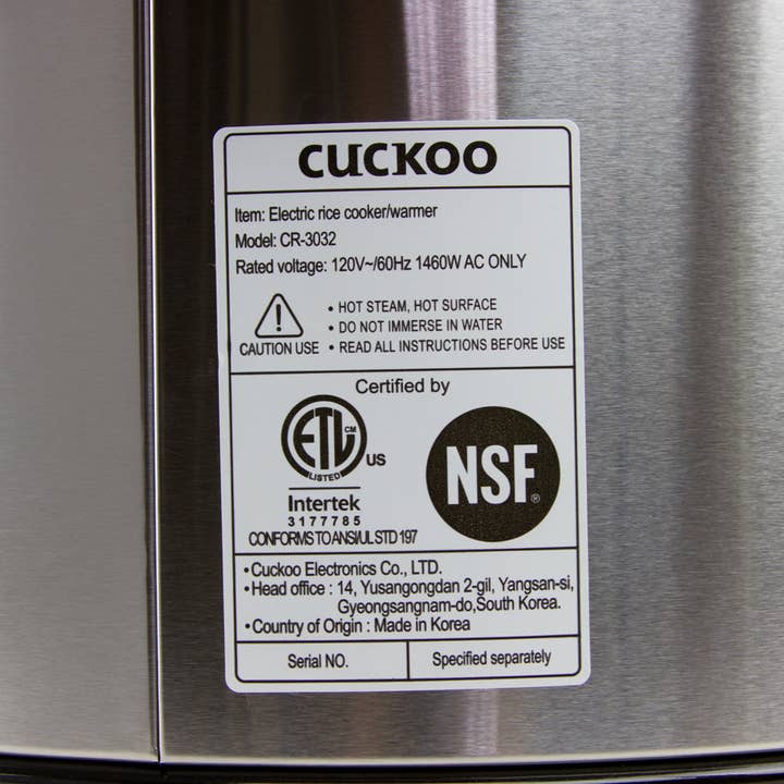 KEY Company - Wholesale Keukenapparaat - Commerciële Elektrische Rijstkoker (CR-3032) 30 Kopjes3