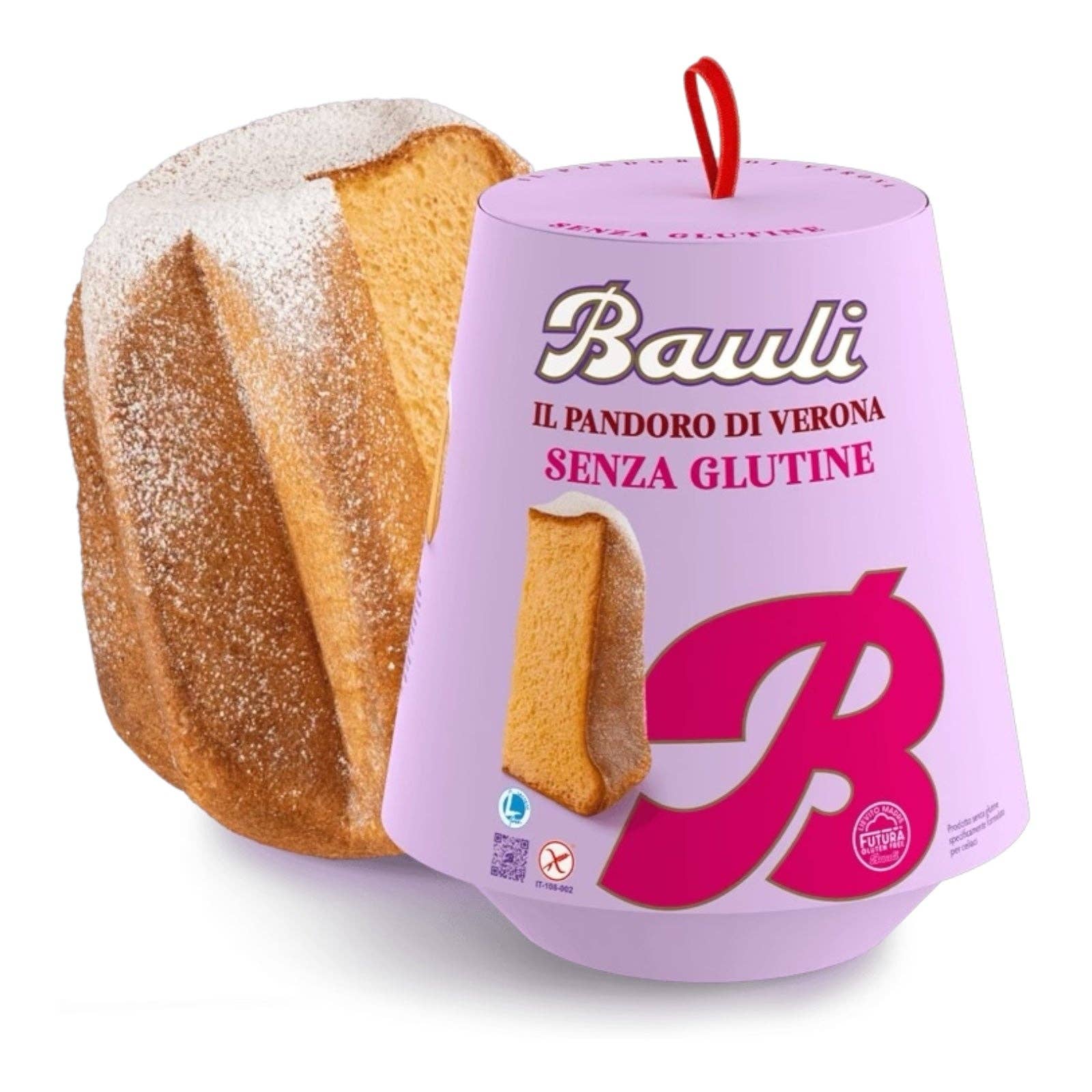 Made in eatalia – wholesale Cake – BAULI Pandoro Gluten Free 500g0