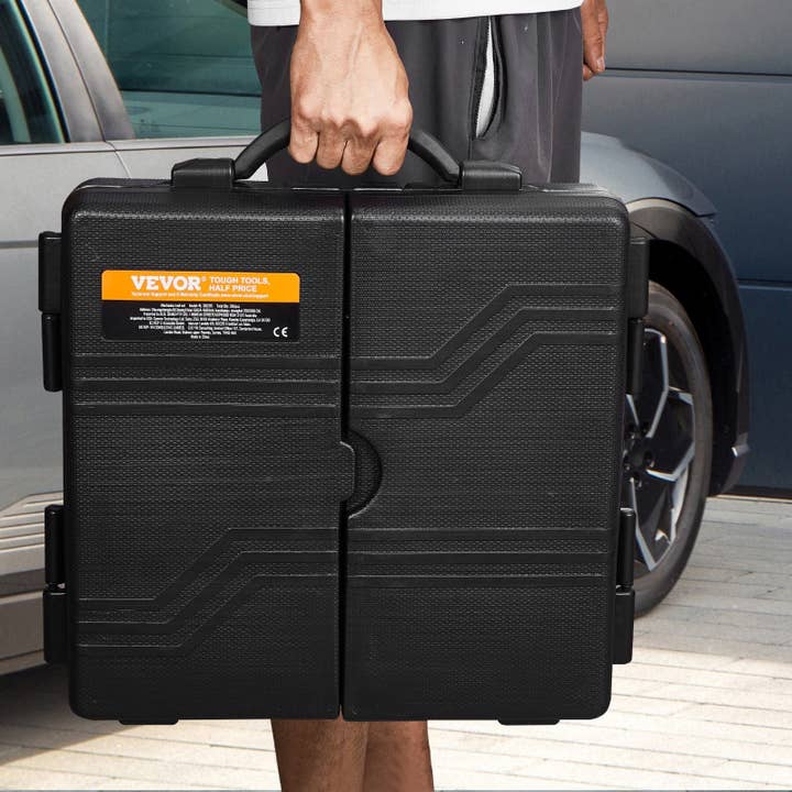 Hard Rock Health Stores - Wholesale Tool Set - 207-Piece Mechanics Tool Set 1/4" 3/8" 1/2" Drive Sockets SAE and Metric6