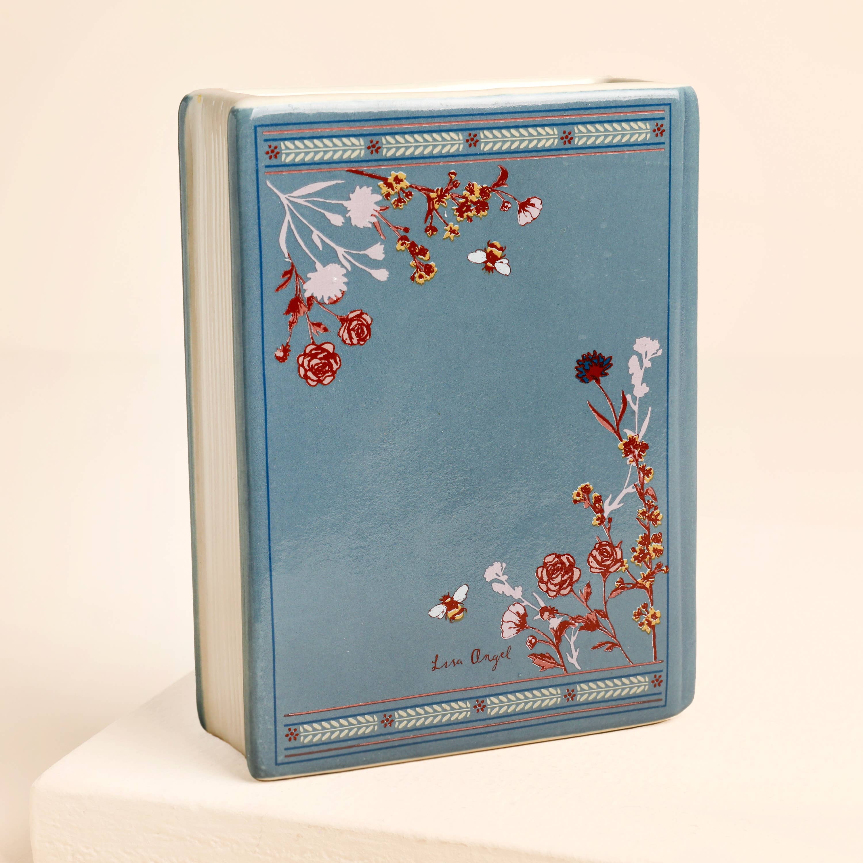 Lisa Angel - Wholesale Vase - Once Upon A Time Mini Ceramic Book Vase2