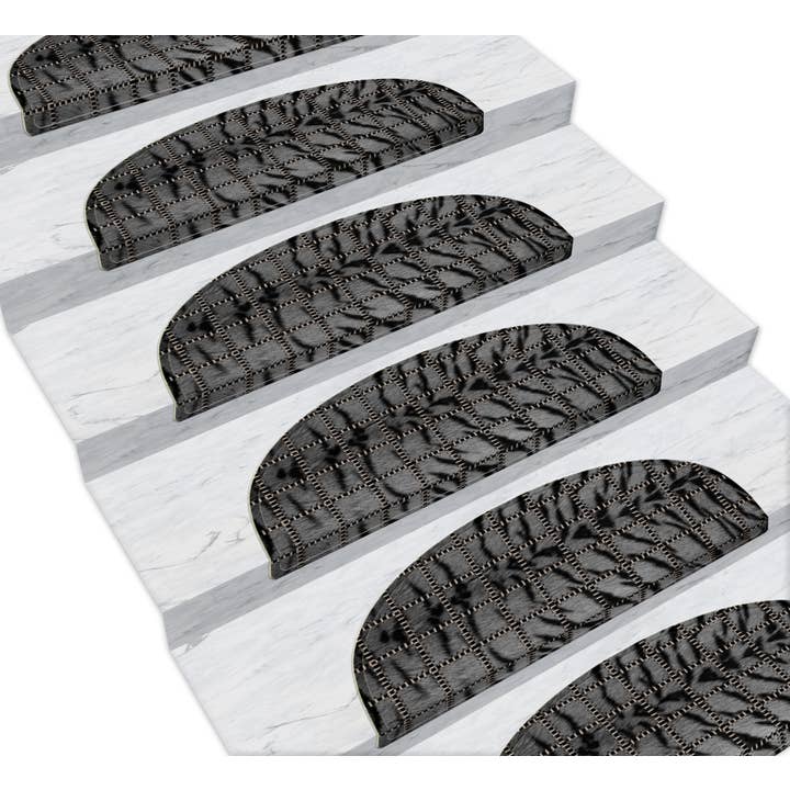 Vitaus 3061 Treppenteppich-Set Lederstiche 16 für den Großhandel von Vitaus