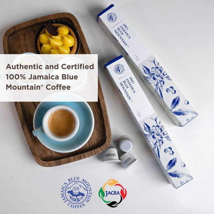 JA Coffee - Wholesale Ground Coffee - 100% JAMAICA BLUE MOUNTAIN COFFEE CAPSULES4