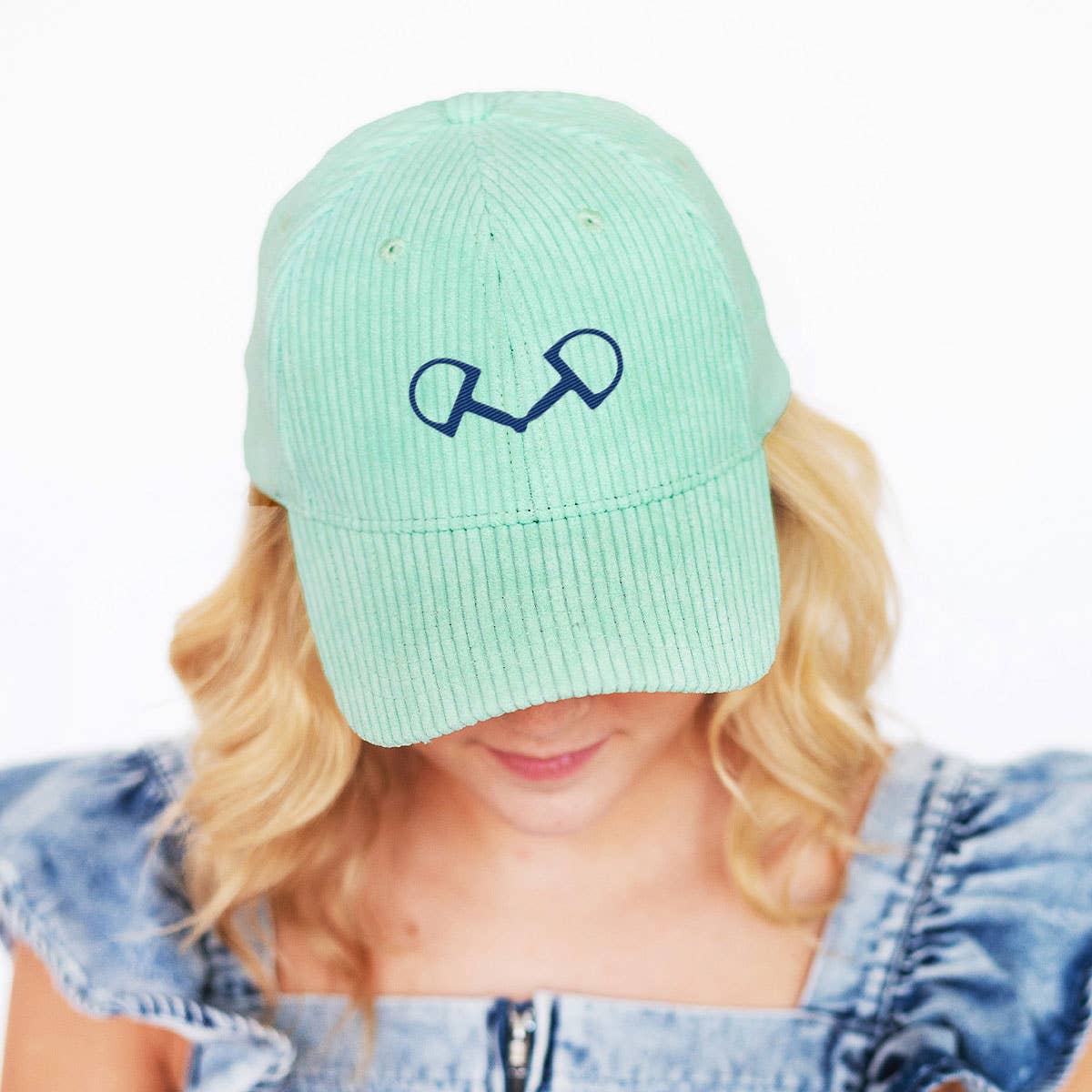 Viv&Lou - Wholesale Baseball Cap - Women's - Horse Bit Corduroy Cap5