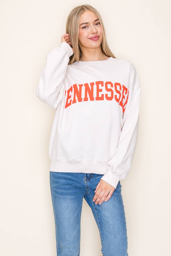 AVORIO FELPA PREMIUM WASH TENNESSEE (AVORIO) in vendita all'ingrosso su Faire3