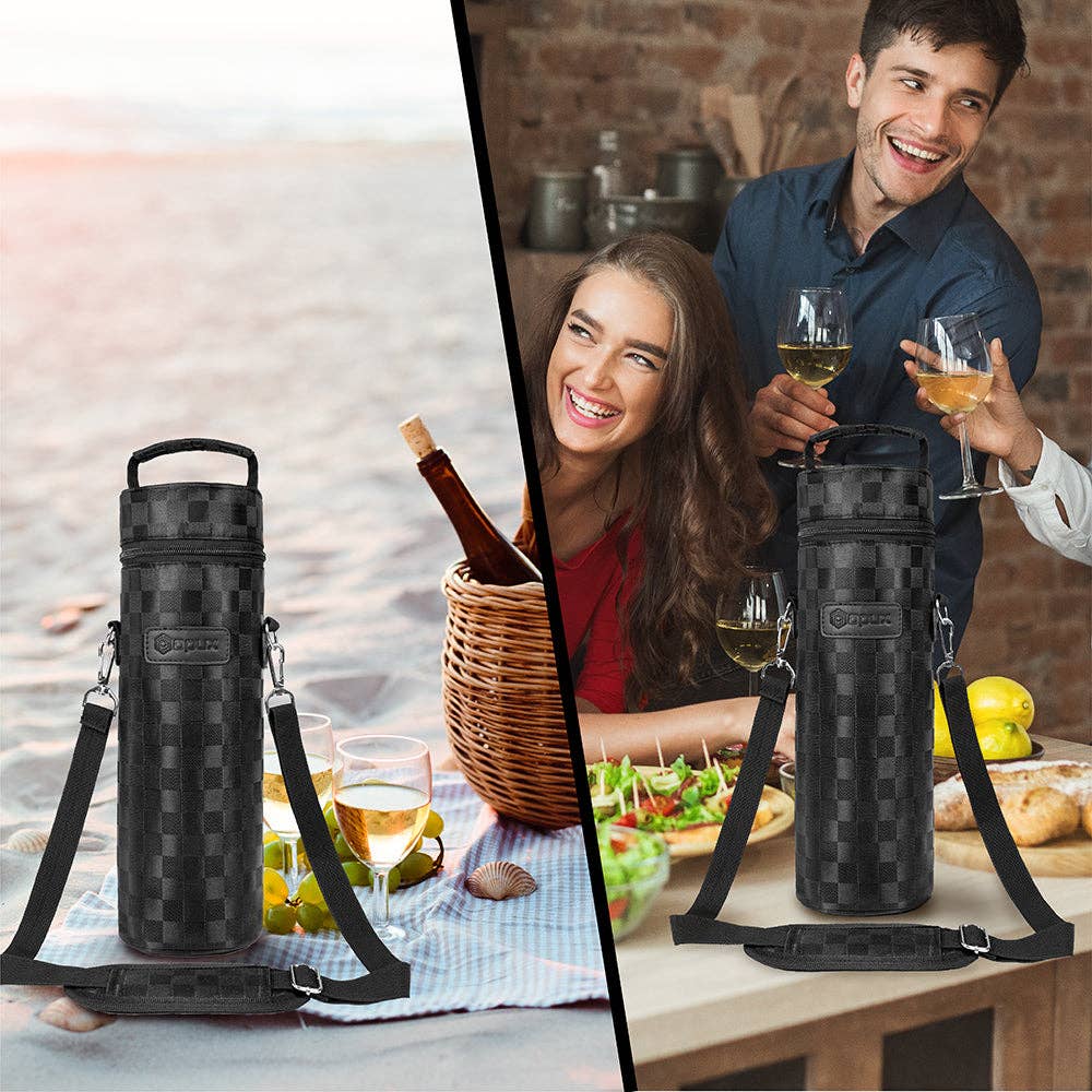 OPUX - Wholesale Wine Tote - 1 Bottle Wine Carrier Bag28