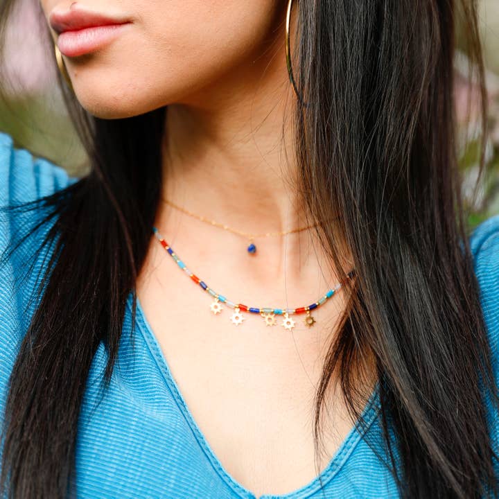 Steel Sun Necklace for wholesale by Sonata