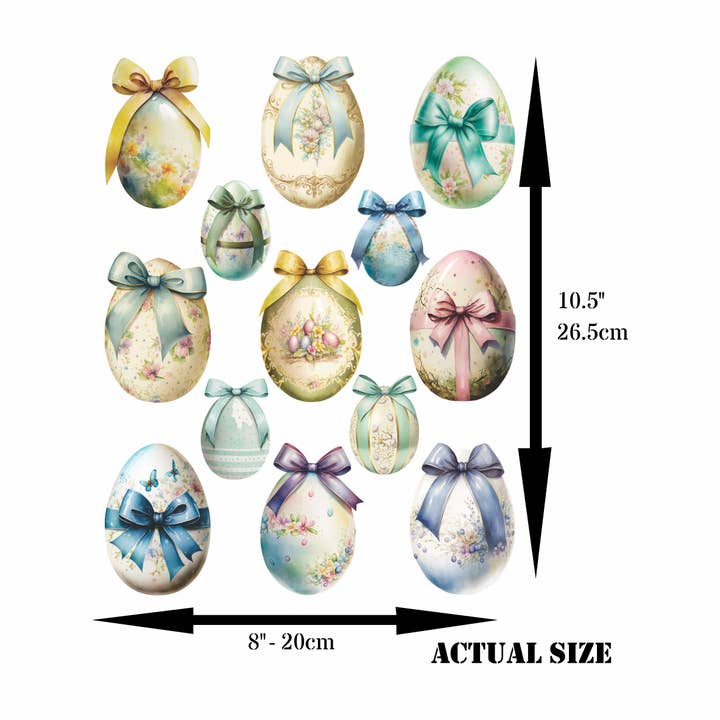 Craft Kreatively - Wholesale Craft Supplies - Easter Eggs Decoupage Rice Paper - A4 - 6pc – Crafts5