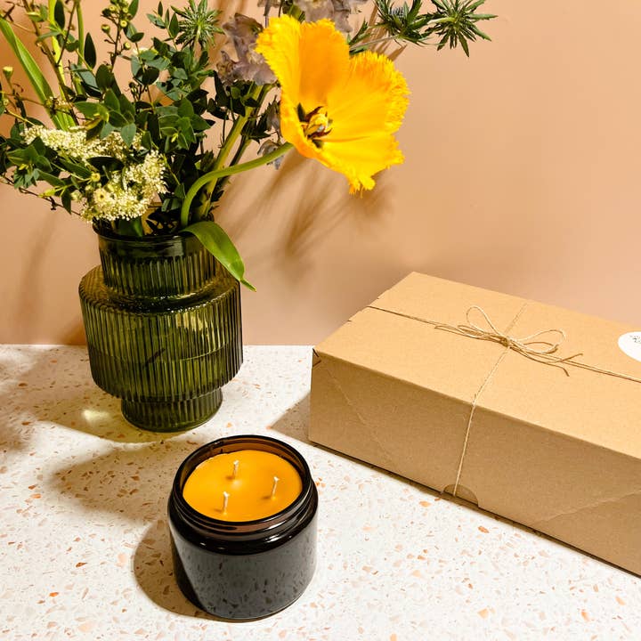 The Craft Connoisseurs - Wholesale DIY Craft Kit - Beeswax Candle Making - 3 Wick Candle Kit2