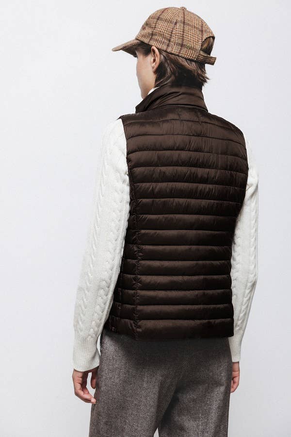 Lanidor - Wholesale Outerwear Vest - Women's - Plain Quilted Vest (423542-22)2