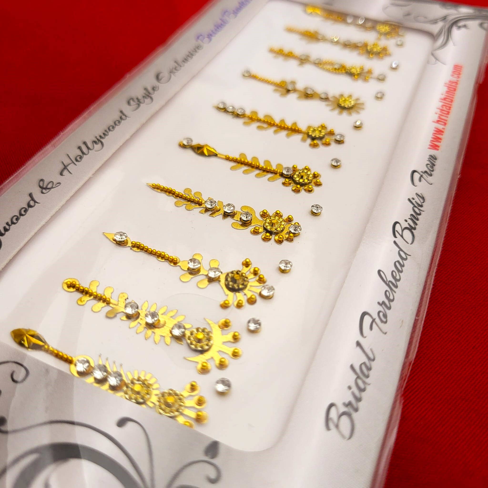 NationInFashion - Wholesale Jewelry Set - Indian Traditional Long Bindi in Gold Color0