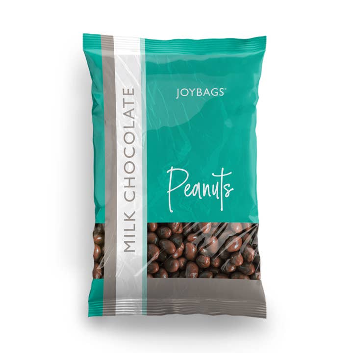 Joypots Ltd – wholesale Chocolate-covered sweets – Joybags Milk Chocolate Peanuts0
