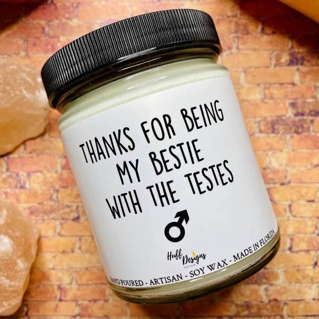 Regalo para el mejor amigo del chico, regalo para el mejor amigo para venta al por mayor de Huff Designs Candle Co