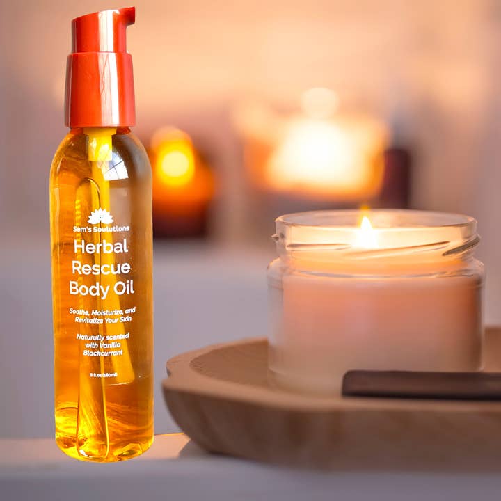 Óleo Corporal de Resgate Herbal por atacado de Sam's Soulutions Plant-Based Beauty