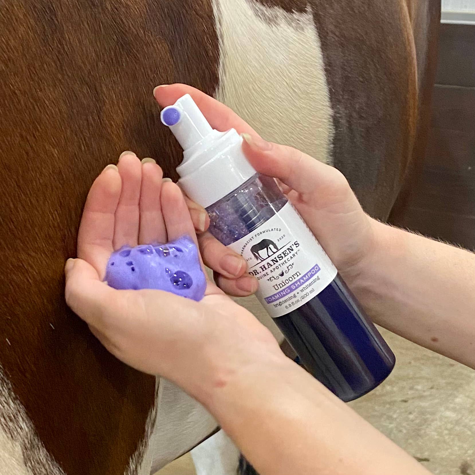 Dr. Hansen's Equine Apothecary - Wholesale Horse Conditioner/Grooming Aid - Unicorn Foaming Shampoo3