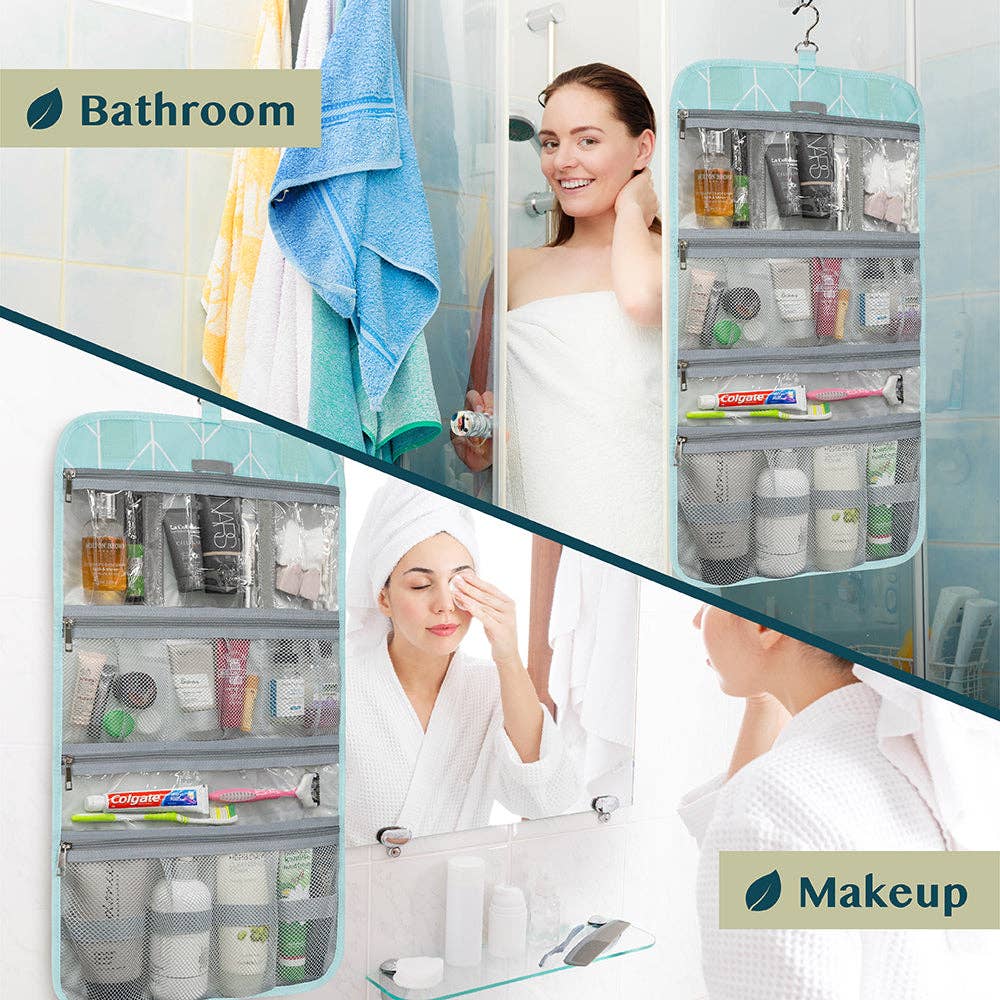 Pavilia - Wholesale Toiletry Bag - Unisex - Rollout Hanging Toiletry Organizer Bag17