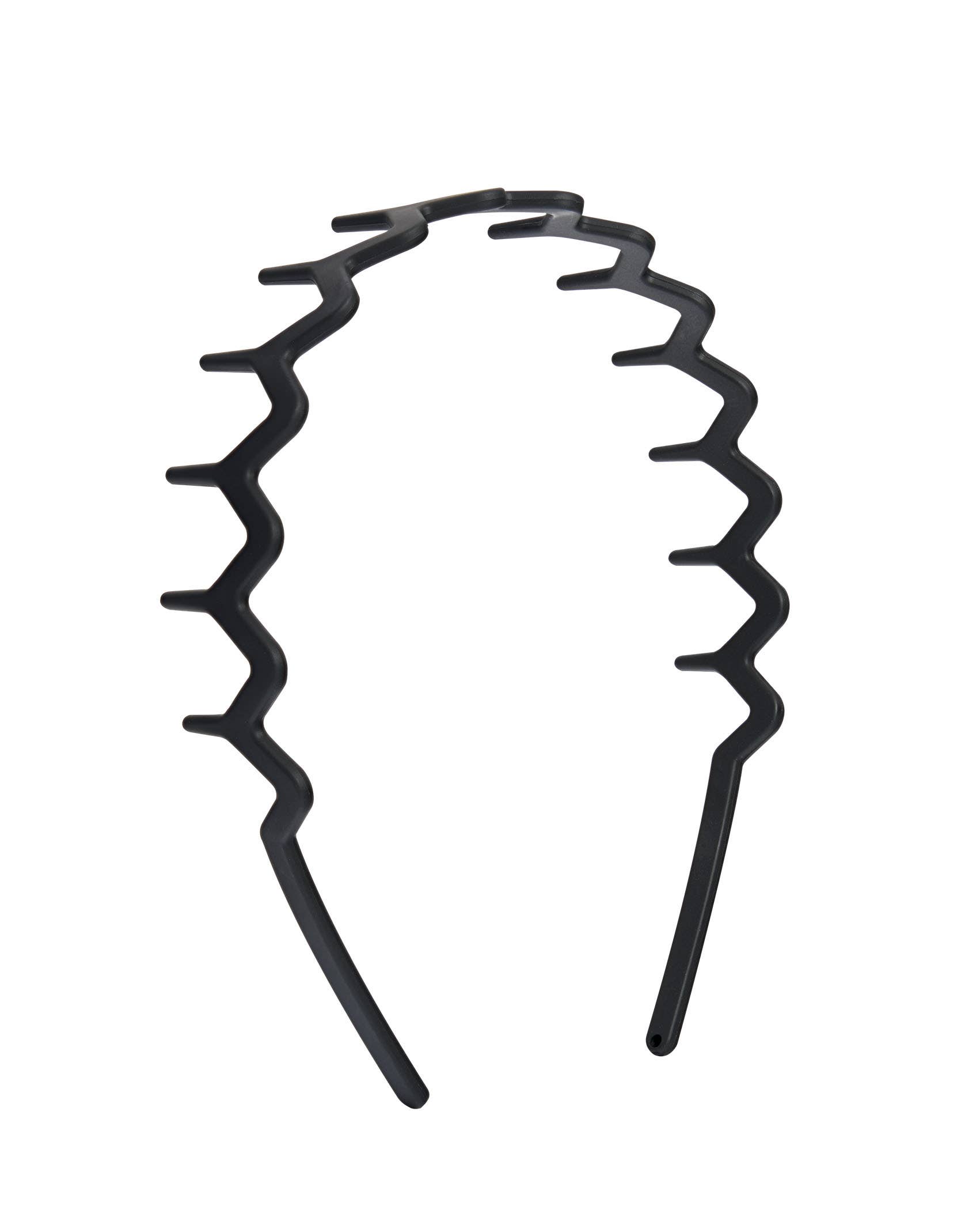 Soinvogue – wholesale Pannband - Dam – Brushworks Neutrala Zig Zag Hårband - 3-pack2