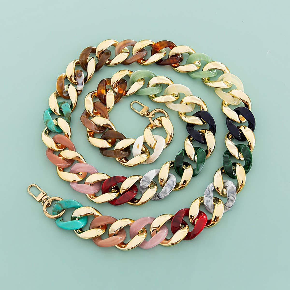 ACCITY - Wholesale Bag Strap - Women's - 47.24"Mixed-Color Bag Chain,Phone Case Strap_CWMM50918