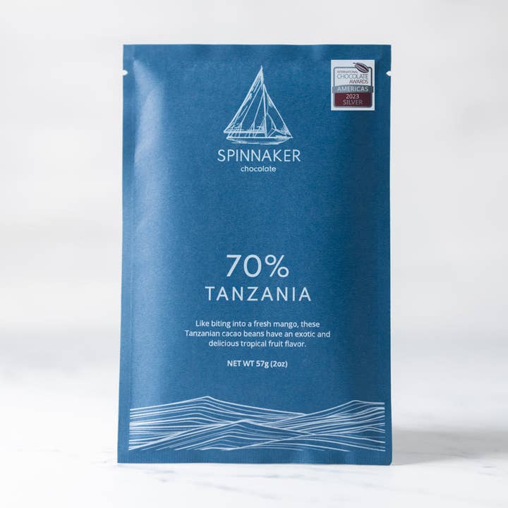 70% Tanzania for wholesale by Spinnaker Chocolate