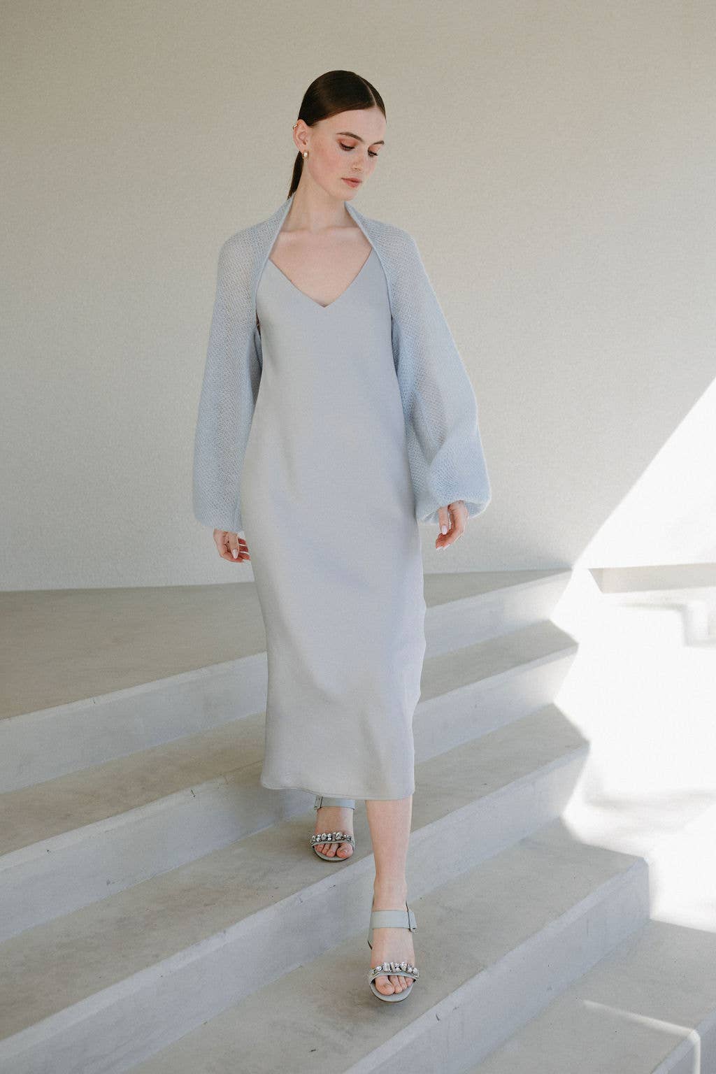 WOOL HOUSE – wholesale Wrap – Women's – Bridal Cover up Bolero Shawl / ELIZABETH8