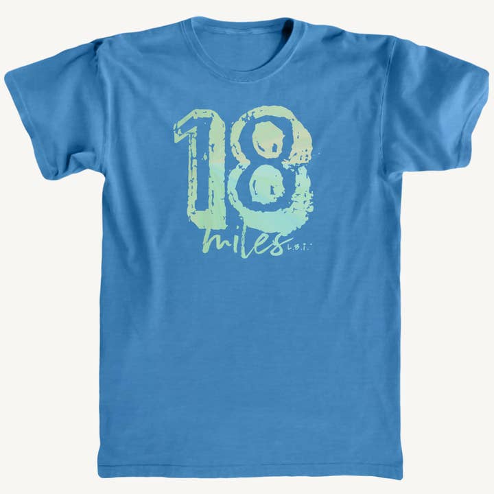 LBI 18 Meilen Premium T-Shirt für den Großhandel von Salt Water Colours