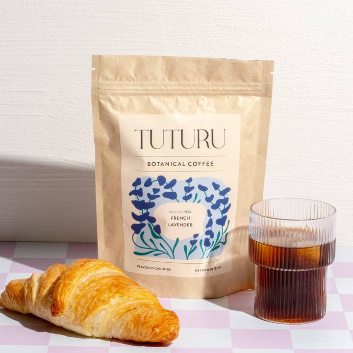 Tuturu Botanical Coffee - Wholesale Coffee Beans - French Lavender Coffee | Made with Real Lavender