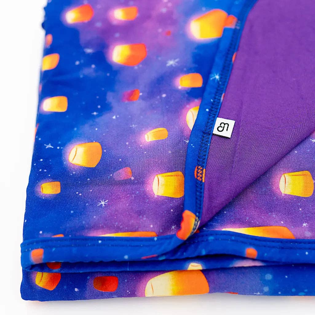 Dreambly Me - Wholesale Bedding Blanket - Kids & Baby - Sky Lanterns Blanket6