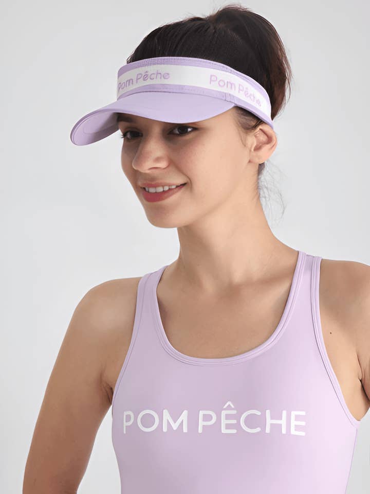 Violet Purple Adjustable Visor Cap Hat for wholesale by STYLR