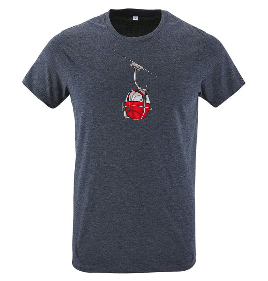 Hot Savoie 74 - Wholesale Screen Printed T-Shirt - Men's - Men's tee-shirt - Gondola9