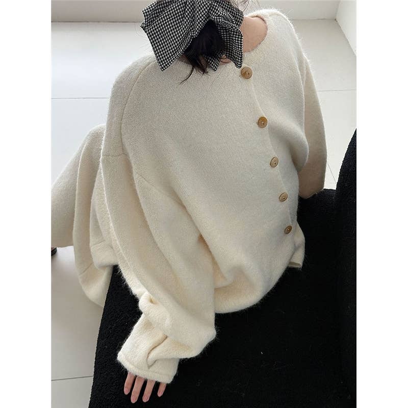 UZ Wholesale Store – Conjunto de pijama - Mulher por atacado – Conjunto de Camisola e Saia com Botão Traseiro Solto2