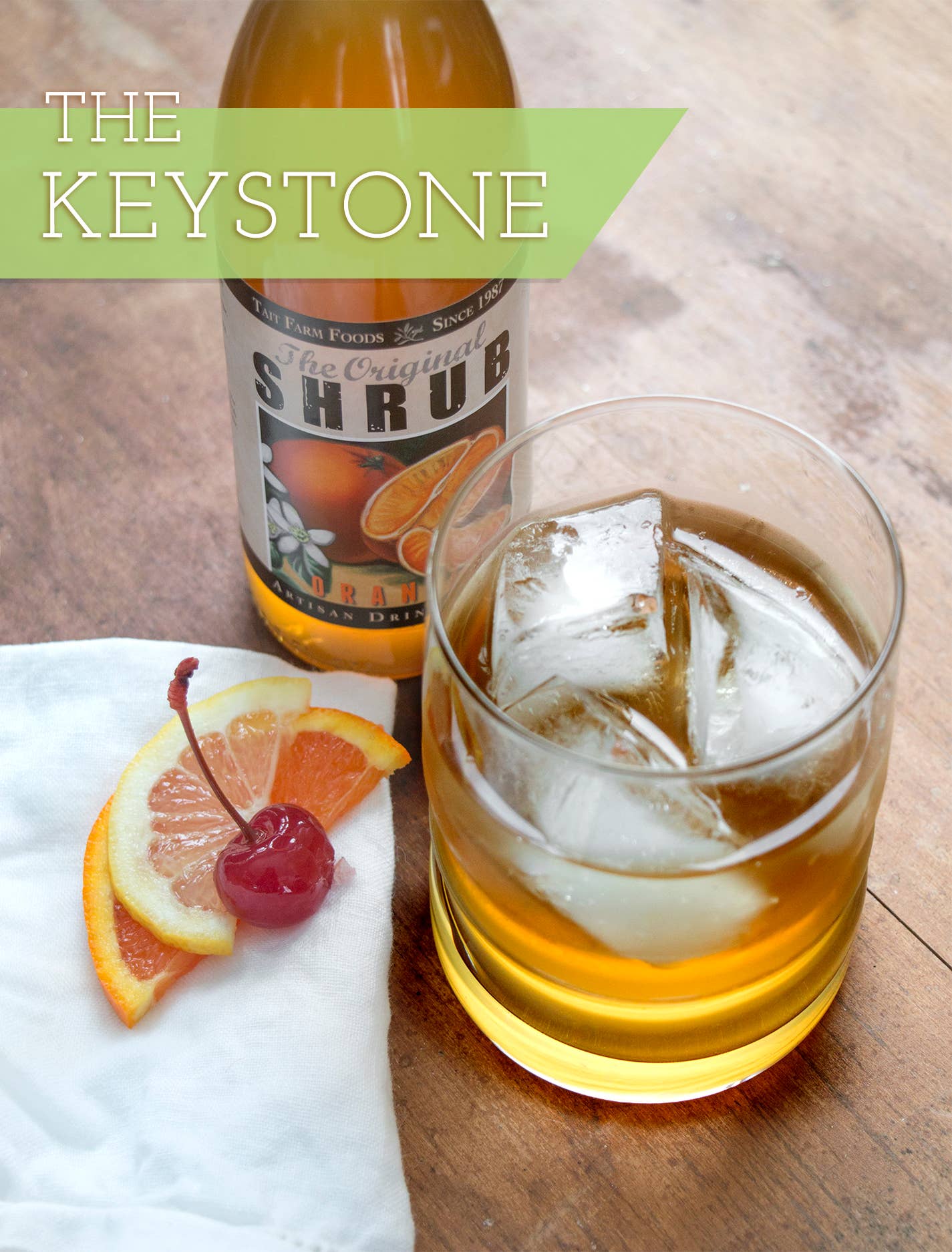 Tait Farm Foods - Wholesale Cocktail Mix/Syrup - Orange Shrub2